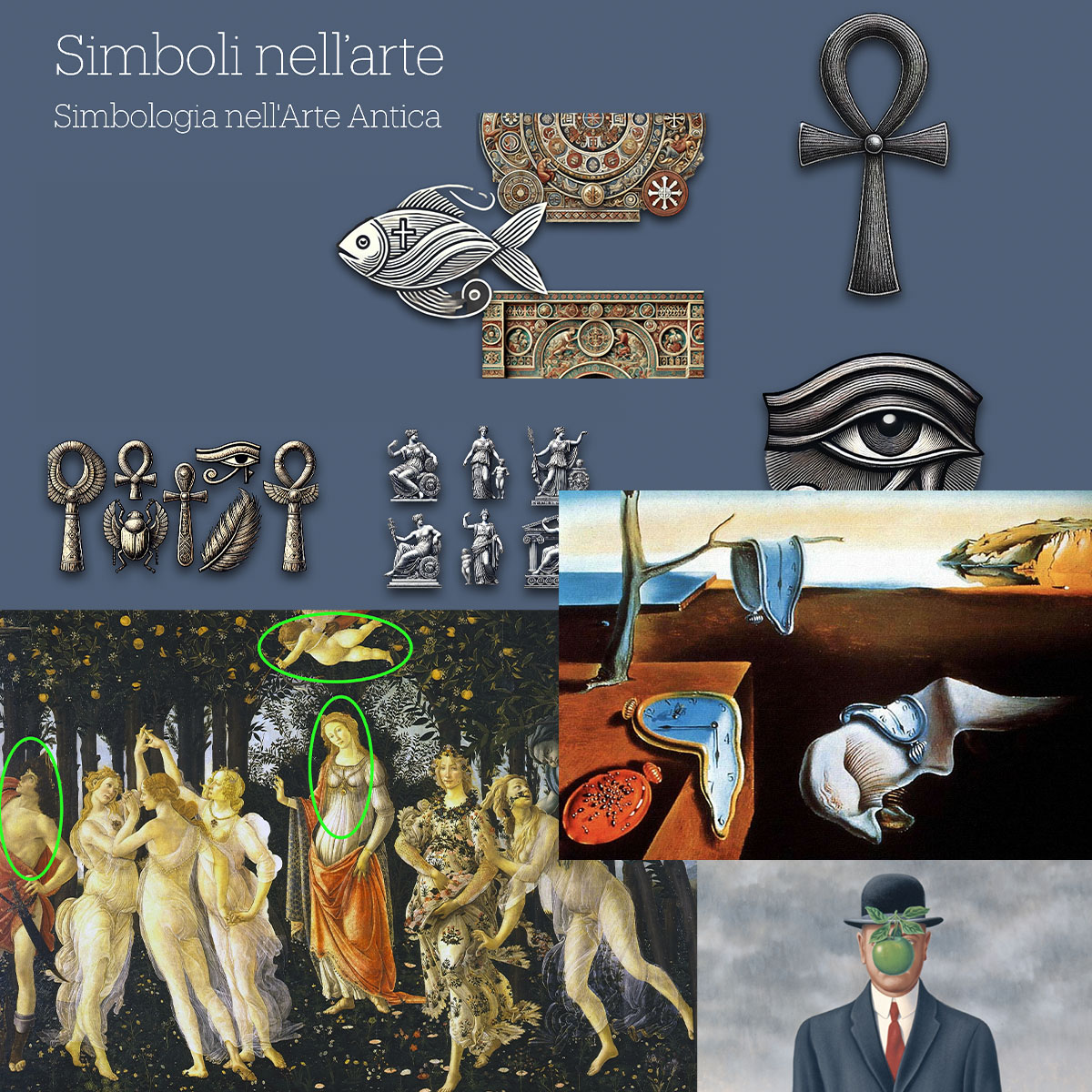 Corso Simboli nell’Arte: simbolismo, metafisica, surrealismo e immaginazione creativa