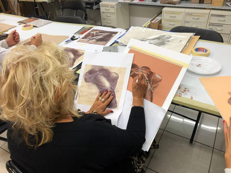 Aula di disegno e pittura